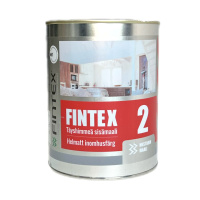 Интерьерная краска, матовая FINTEX 2 (Финтекс 2) для сухих помещений