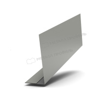 Планка карнизного свеса 250х50х3000 (ПЭ-01-9002-0.45)