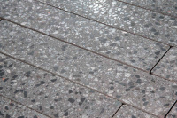 Тротуарная плитка Готика Granite FINO, Галенит, Плита, 600х200х80 мм
