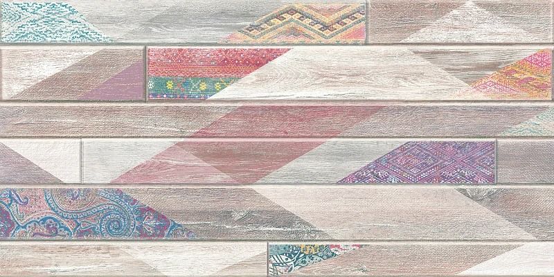 Плитка настенная Shabby Inti 315x630 многоцветная 8,3 мм
