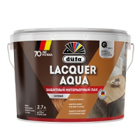 Dufa Лак LACQUER AQUA  интерьерный  матовый  2,7л