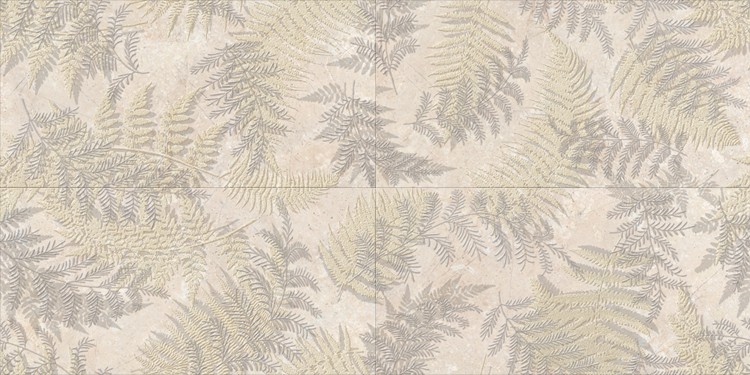 Панно настенное Verona Natura Crema 630x1260 бежевое