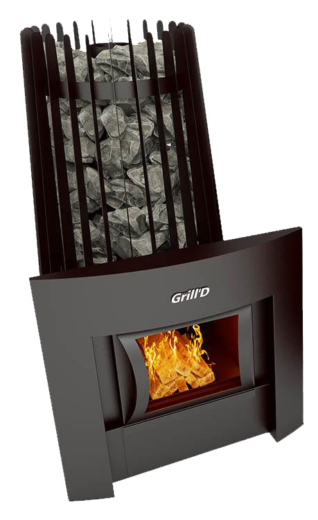 Печь для бани Grill'D Cometa 350 window black