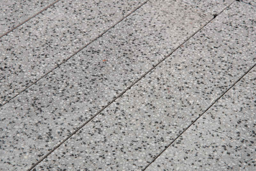 Тротуарная плитка Готика Granite FINO, Цветок урала, Плита, 600х200х60 мм