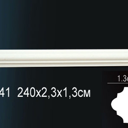 AD341 Молдинг гладкий