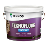 Краска для пола TEKNOFLOOR AQUA (Текнофлор Аква) полуглянцевая, база С.
