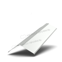 Планка конька плоского 120х120х2000 NormanMP (ПЭ-01-9003-0.5)