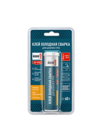 Клей "Холодная сварка" Для ремонта батарей и труб 60г