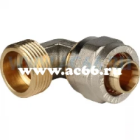 Угольник 20х3/4 н/р АРЕ (обжим) 753L