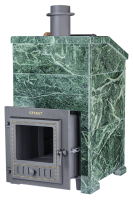 Печь для бани GFS 25М ЗК в облицовке Президент 980/40 Змеевик (верх)