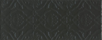 Плитка настенная Альвао 200x500 черная 7230