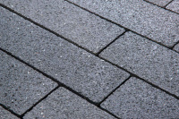 Тротуарная плитка Готика Granite FINERRO, Амфиболит, Квадрат, 150х150х60 мм