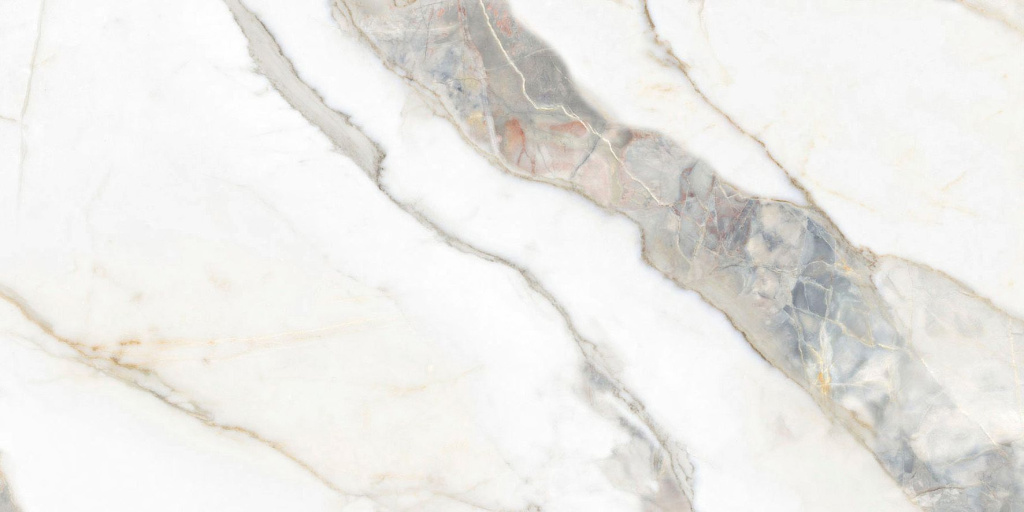 Керамогранит Pietra Di Marmi 600x1200 leviglass белый