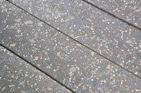 Тротуарная плитка Готика Granite FINO, Ильменит, Плита, 500х125х100 мм