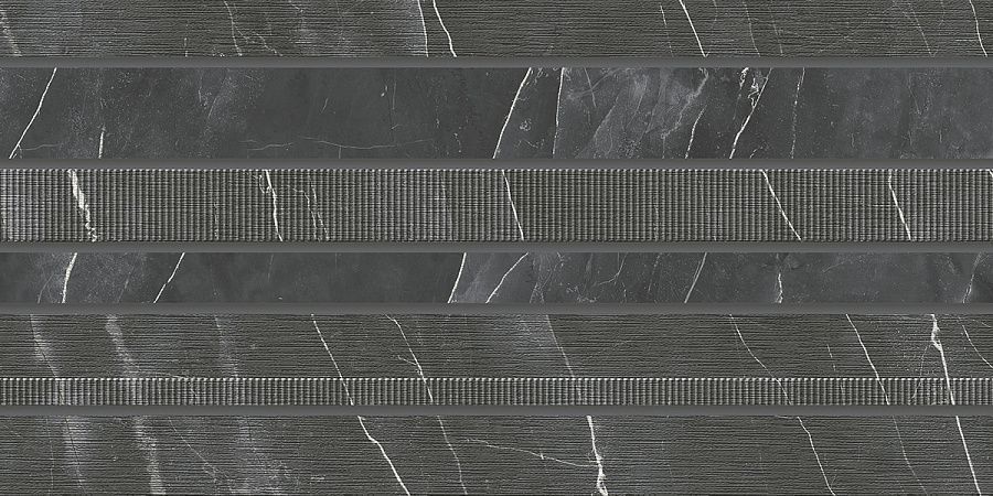Плитка настенная Хюгге Микс Серый / Hygge Grey Mix 315x630 серая