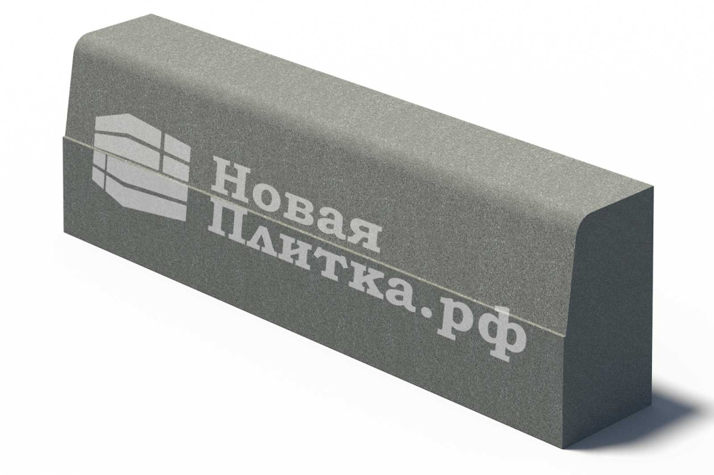Дорожный бордюр БР 100х30х18 Серый Дедогор