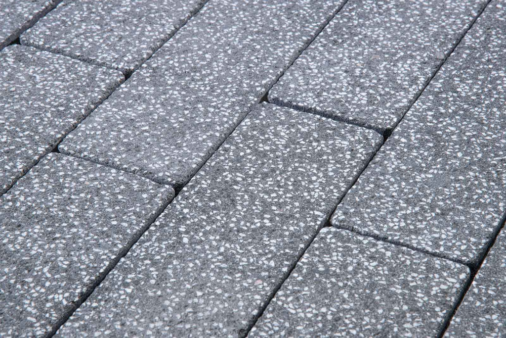 Тротуарная плитка Готика Granite FINERRO, Суховязкий, Квадрат, 500х500х120 мм