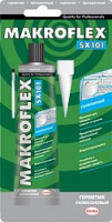Герметик "Макрофлекс" Силиконовый санитарный  SX101 белый 70мл/85 мл 1893984/2670752