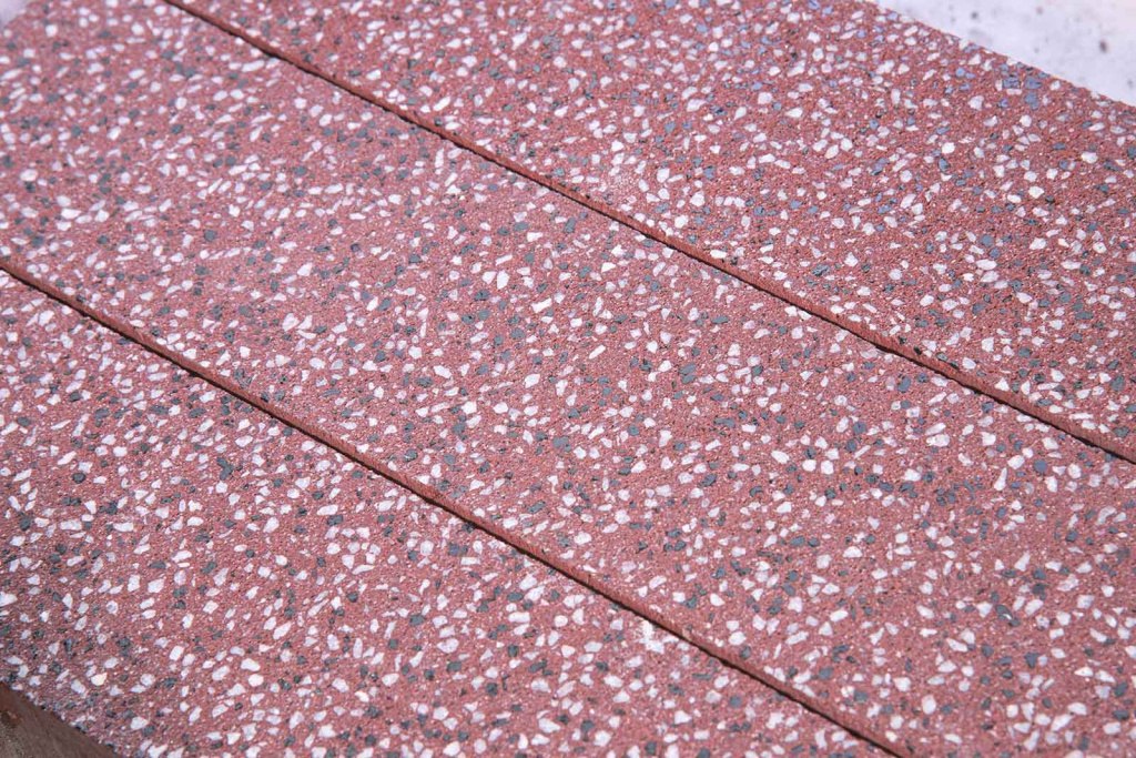 Тротуарная плитка Готика Granite FINO, Емельяновский, Квадрат, 100х100х100 мм