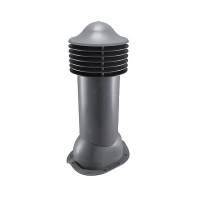 ВентТруба D-110 H-550 для м/ч утепленная Viotto (RAL 7024)