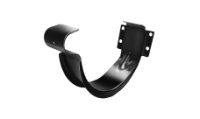 Крюк короткий GL PU 125/90 мм металлический (RAL 9005)