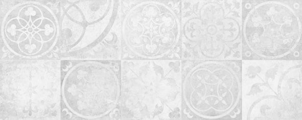 Панно настенное Тоскана 200x500 белое 7Д