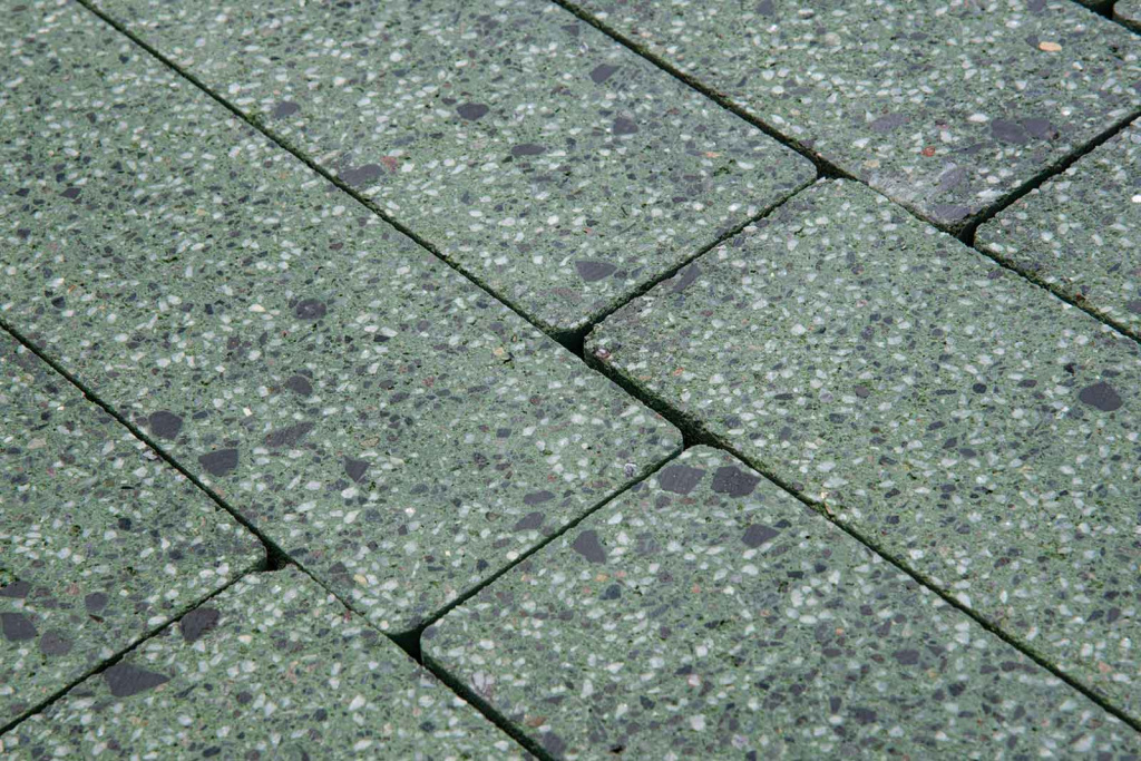 Тротуарная плитка Готика Granite FINO, Порфир, Квадрат, 300х300х60 мм