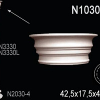N1030-1 Капитель полуколонны
