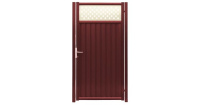 Калитка Estet Plus 2,0х1 GrandLine ГрандЛайн (RAL 3005/1014)