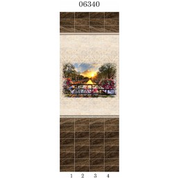 06340 Панель Вечер в Голландии (панно/комплект из 4 шт)