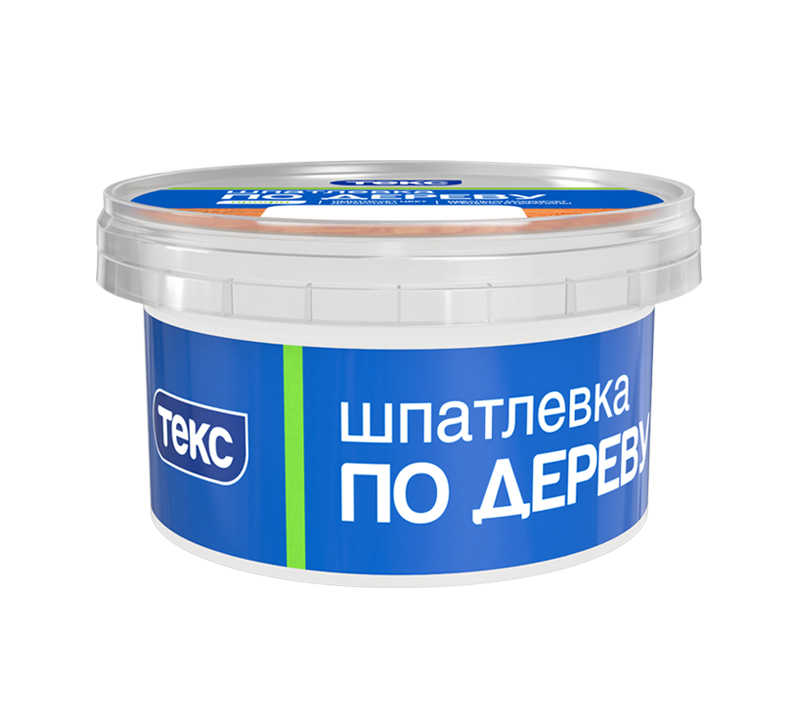 Шпатлевка по дереву BIOTEKS/ Профи белая 0,25 кг