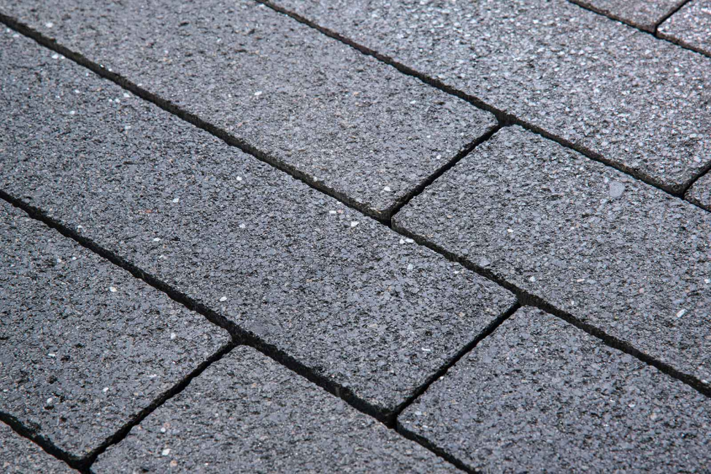 Тротуарная плитка Готика Granite FINERRO, Амфиболит, Квадрат, 500х500х120 мм
