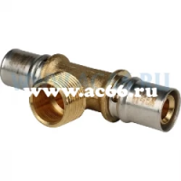 Тройник 20х3/4"х20 н/р АРЕ (пресс) АР133