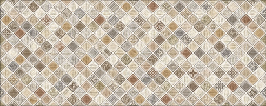 Плитка настенная Венециано Мозаика / Veneziano Mosaico 201x505 бежевая