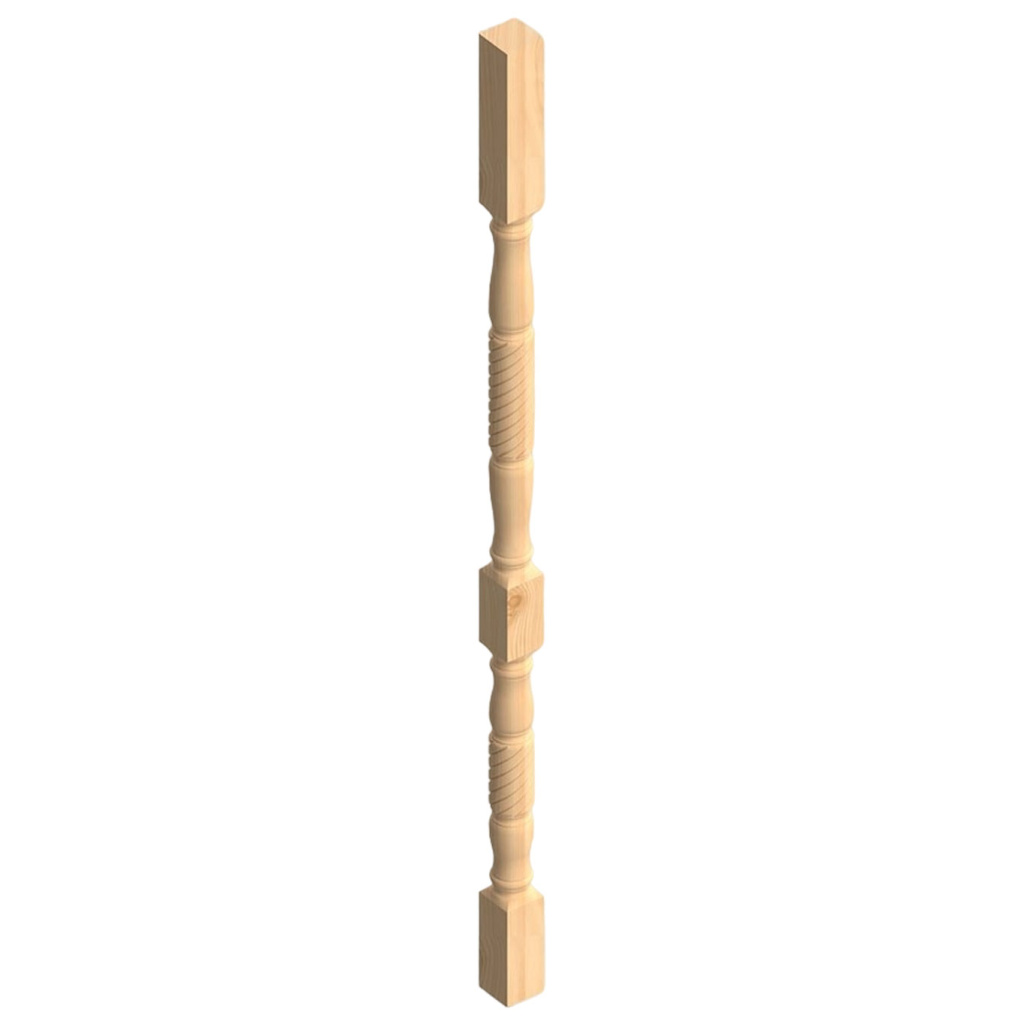 Колонна «Витая» - B - 100x100x2700