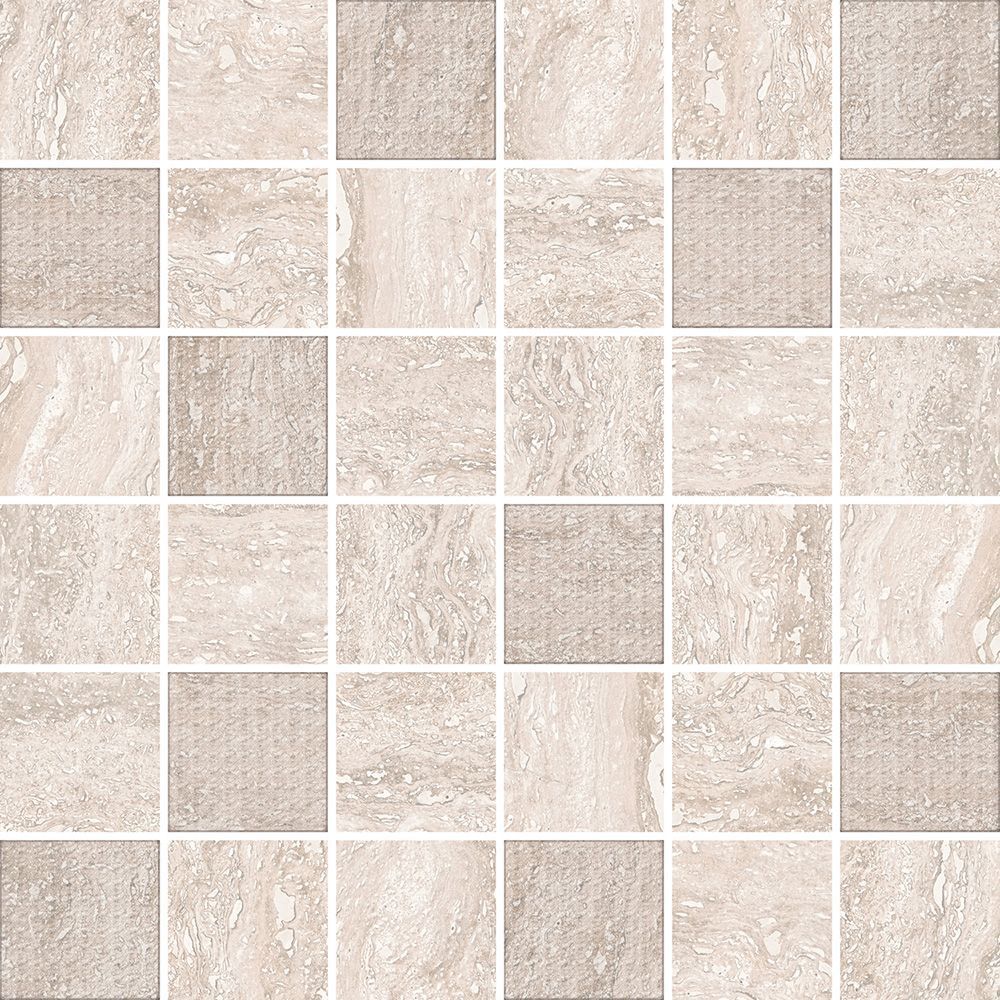 Мозаика Асколи Серый / Ascoli Grey 300x300 серая