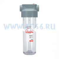 AU020 Фильтр магистральный 10" на холодную воду (1/2) прозрачный корпус (10 шт.) (А)