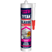 Клей монтажный Tytan Classic Fix 280 мл прозрачный